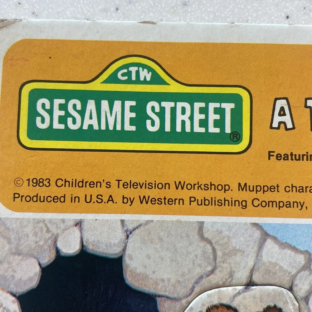 VINTAGE Sesame Street Frame Tray Puzzles 1970’s & 1980’s